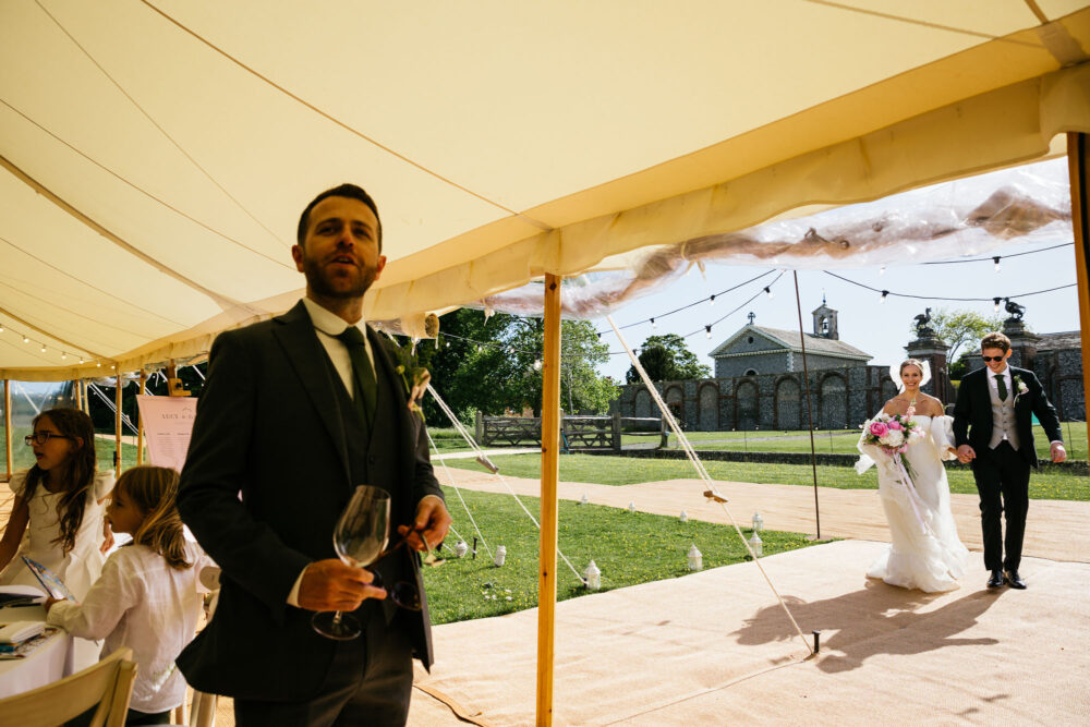 Wedding Photography at Glynde Place, Sussex