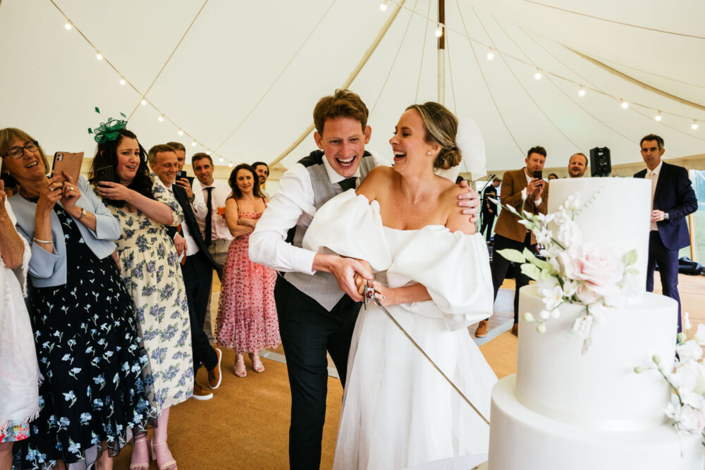 Wedding Photography at Glynde Place, Sussex