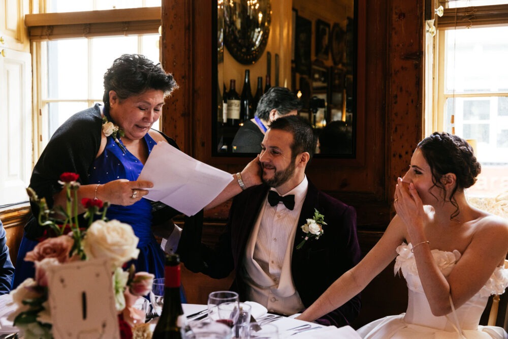 Fitzrovia Chapel Wedding and Union Club Reception