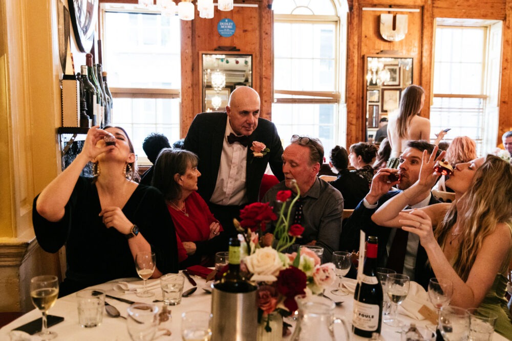 Fitzrovia Chapel Wedding and Union Club Reception