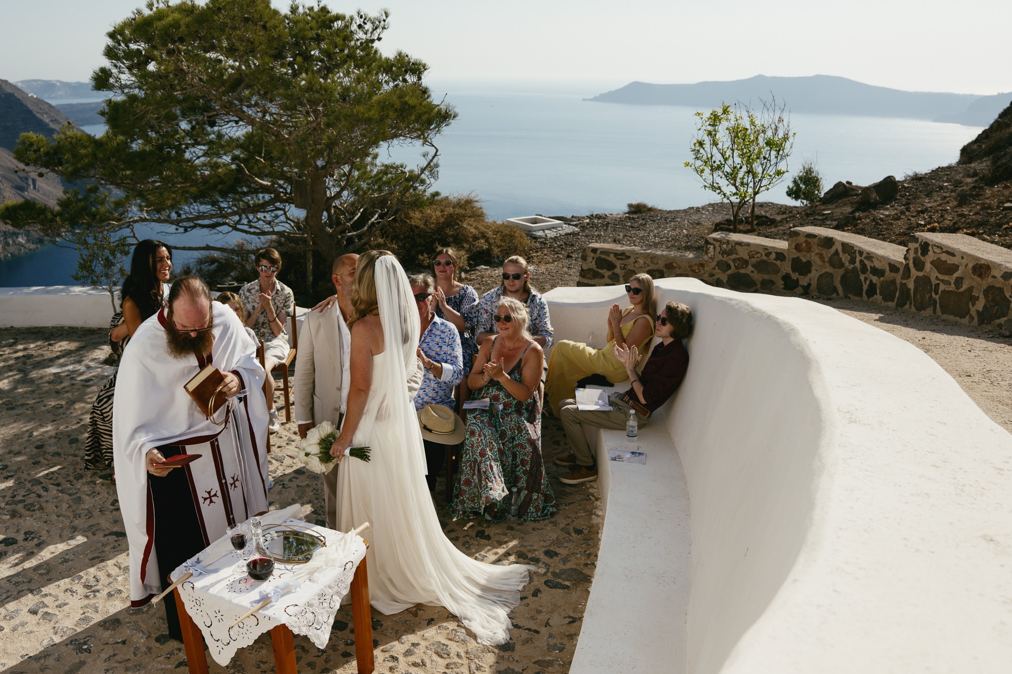 Santorini wedding photos