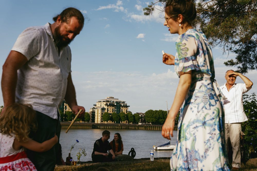 Wedding at the Master Shipwright's House riverside wedding venue London