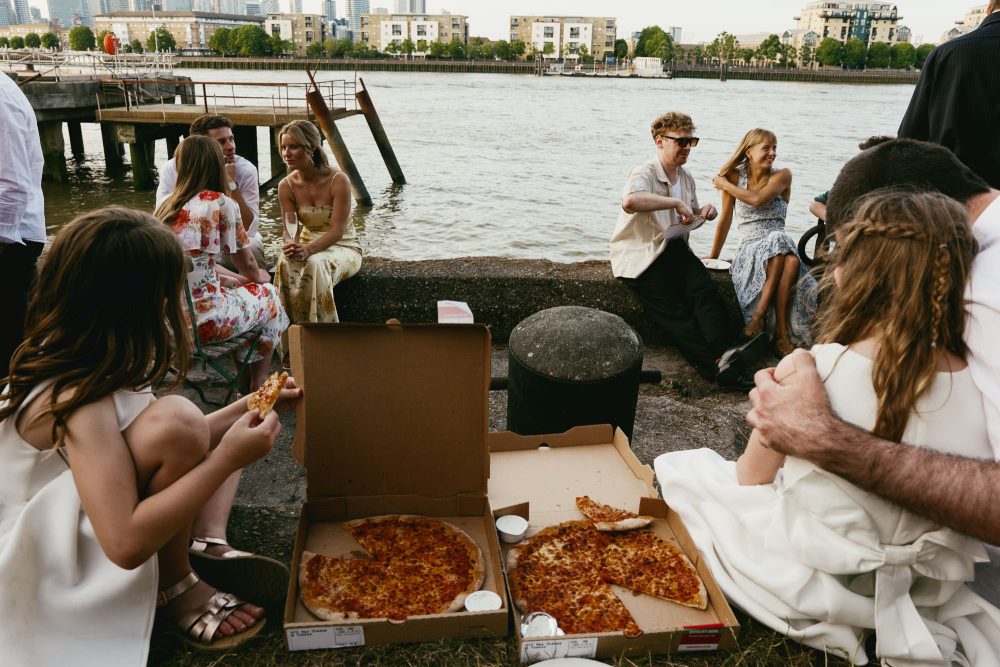 Wedding at the Master Shipwright's House riverside wedding venue London