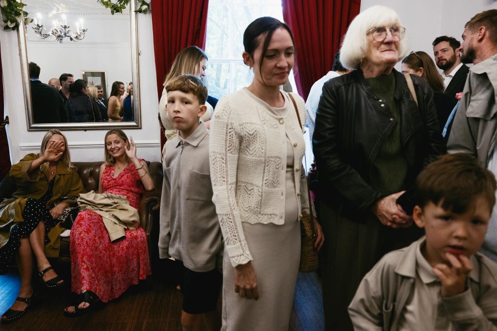 wedding at Camberwell Registry office