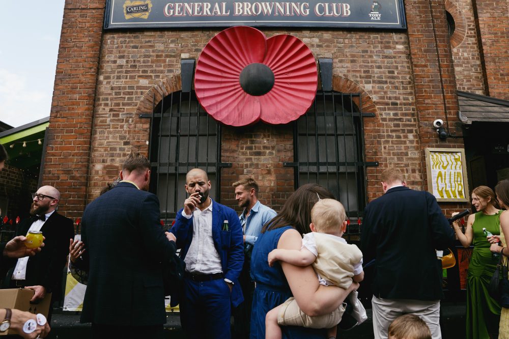 Moth Club wedding