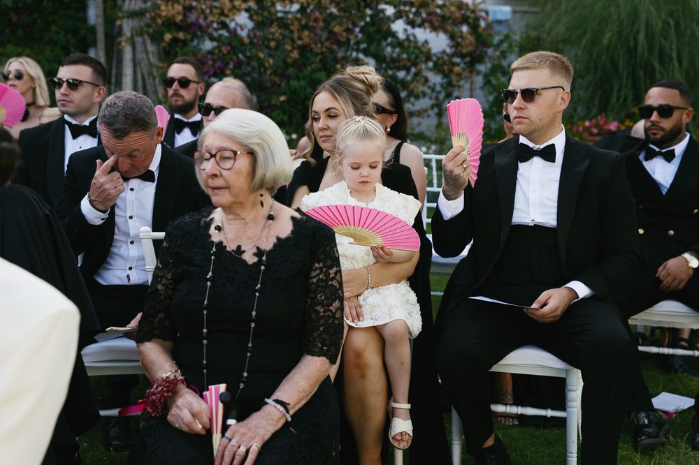 black tie wedding at Villa Eva, Ravello