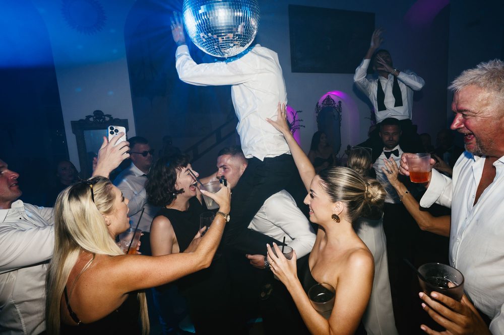 party at Villa Eva Ravello